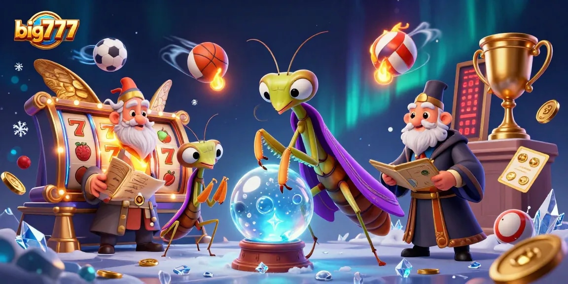 Experience the thrill of big777 with animated 3D casino characters and dynamic slot reels.