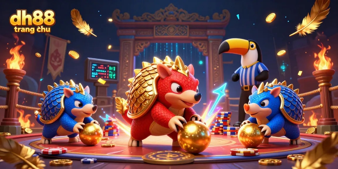 Experience excitement with dh88 trang chủ as rival pangolins compete in a dynamic casino scene.