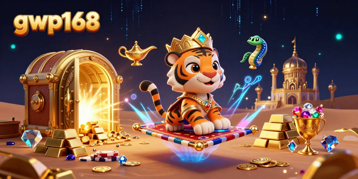 Menangkan permainan di GWP168 dengan keberuntungan yang datang dari sultan 3D dan harta karun emas.