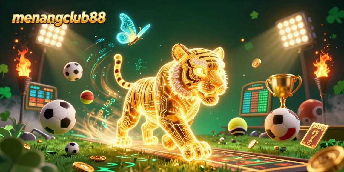 Engage in thrilling gameplay with menangclub88, featuring a vibrant digital casino landscape.