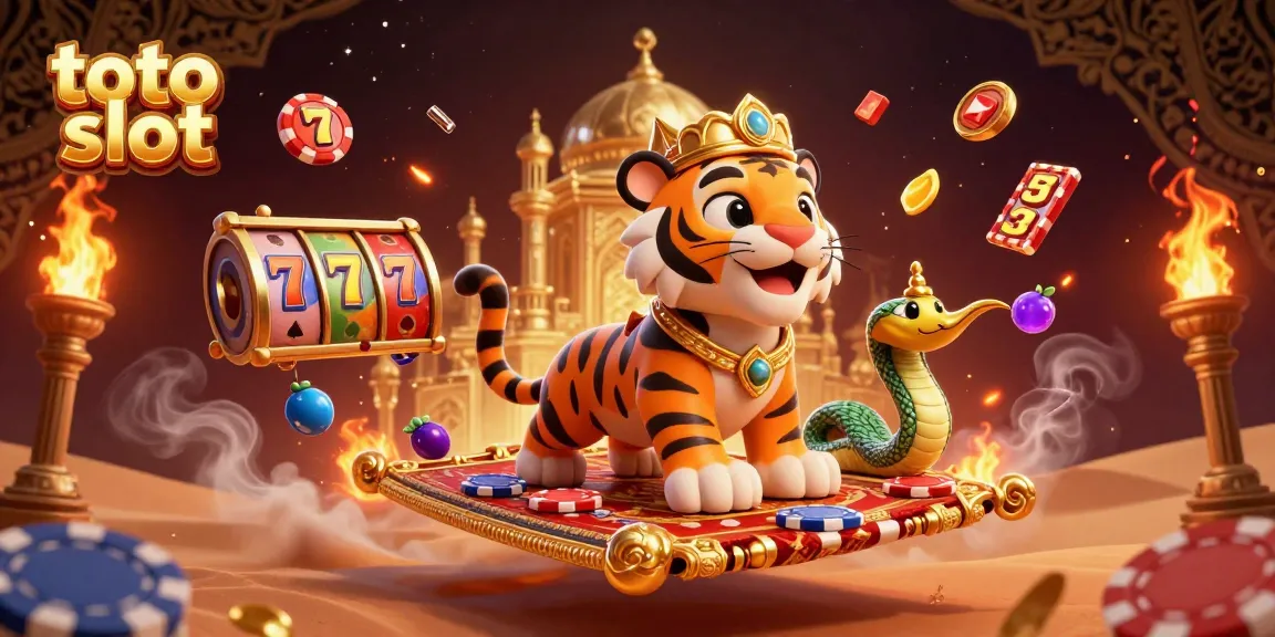 Engage in the ultimate toto slot adventure with the sultan and magical elements.