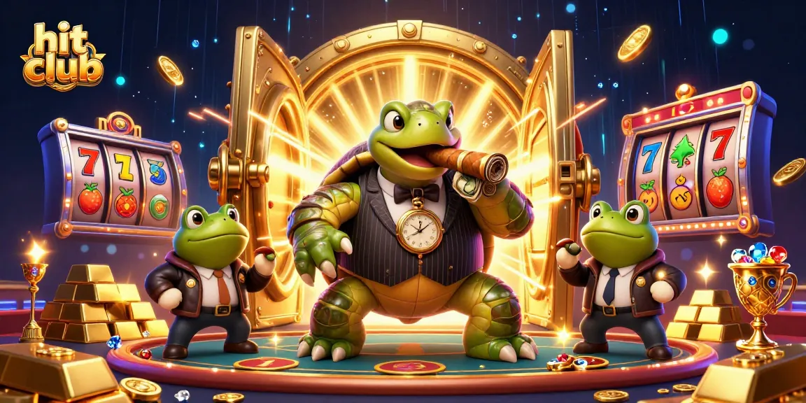 Experience the excitement of hit club with vibrant casino elements and dynamic characters!