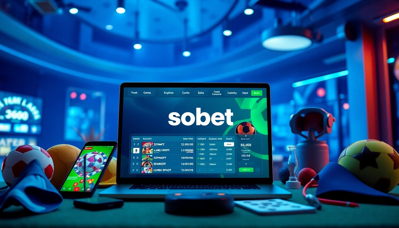 SBOBET online betting platform with sports betting options and user-friendly interface