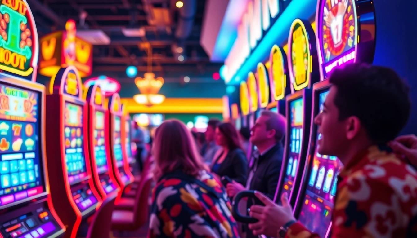 Situs toto memberikan pengalaman kasino yang seru dengan mesin slot yang meriah.