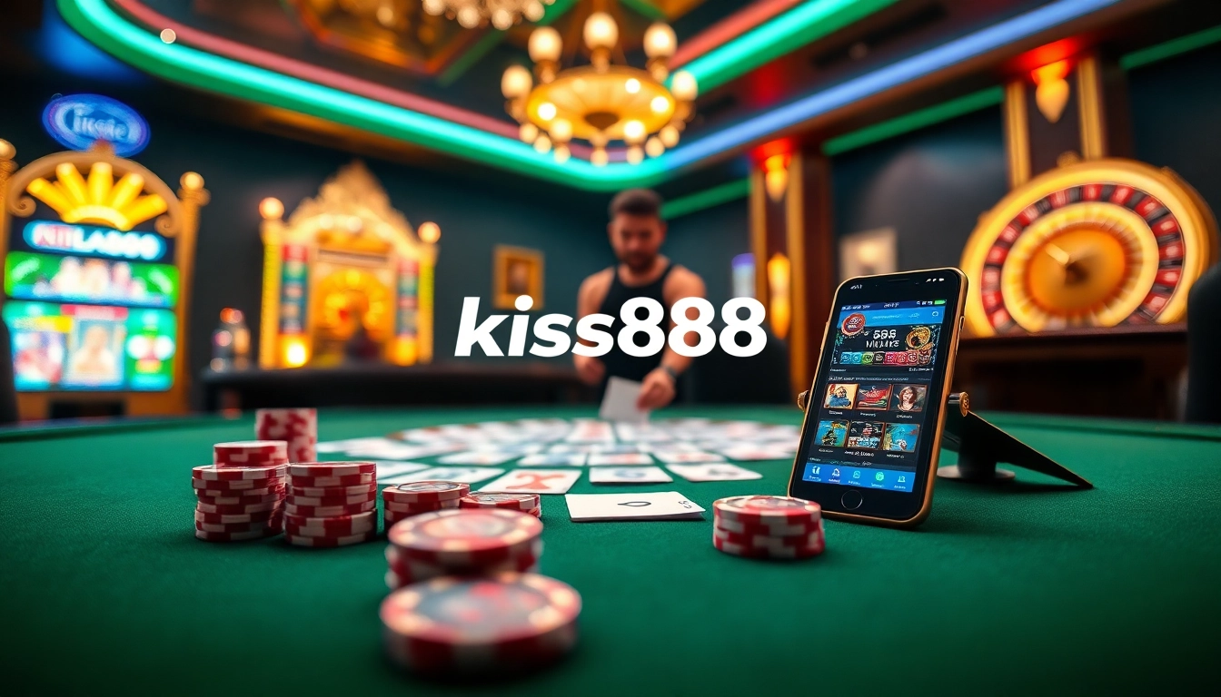 Experience the excitement of kiss888 with immersive live dealer games and slot machines.