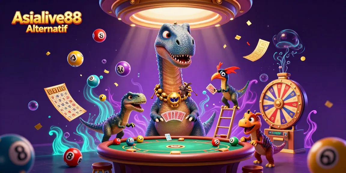 Experience thrilling gaming excitement with Asialive88 Alternatif in this vibrant, dynamic casino scene.