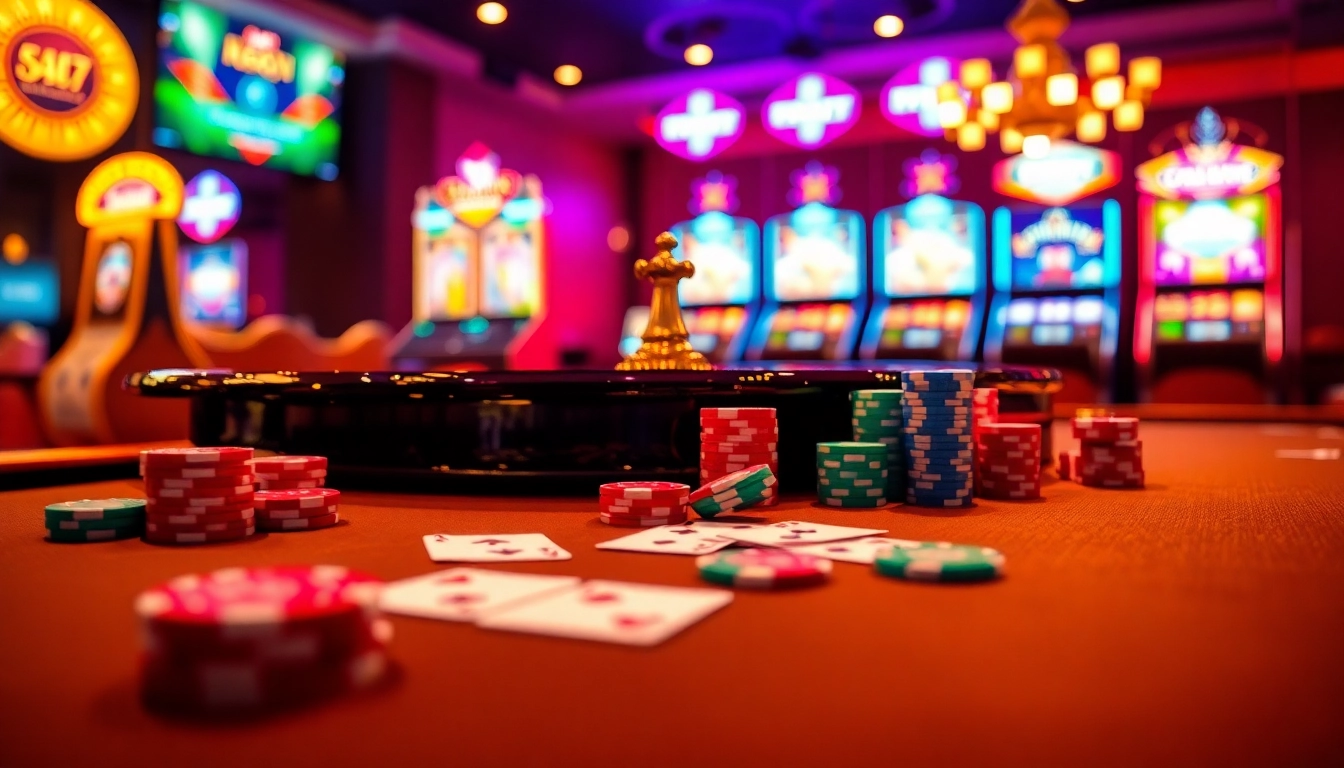Soi cầu 247 insights showcased in an elegant casino setting with cards and chips.