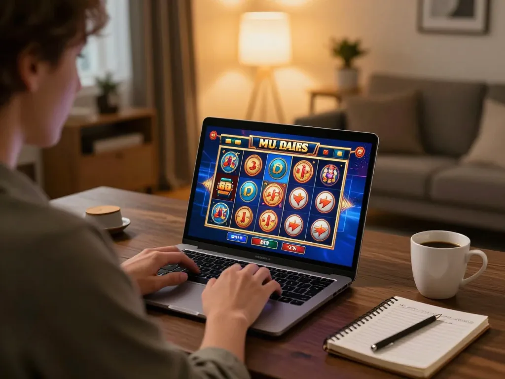 Play online games at a stylish home office while focusing on transcrime gaming strategies