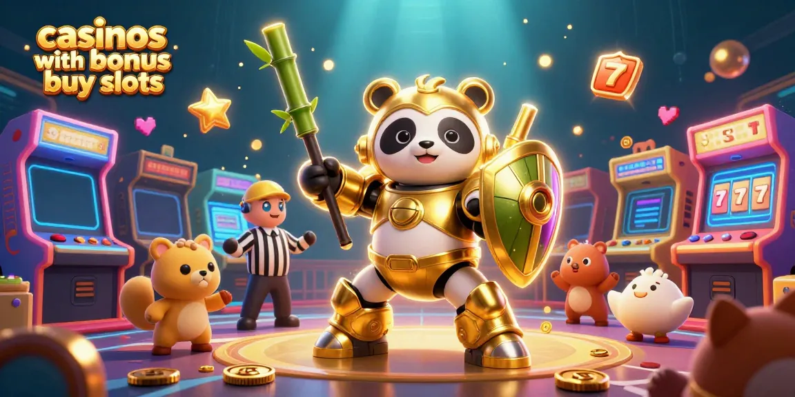 Experience thrilling gameplay at casinos with bonus buy slots featuring vibrant characters and games