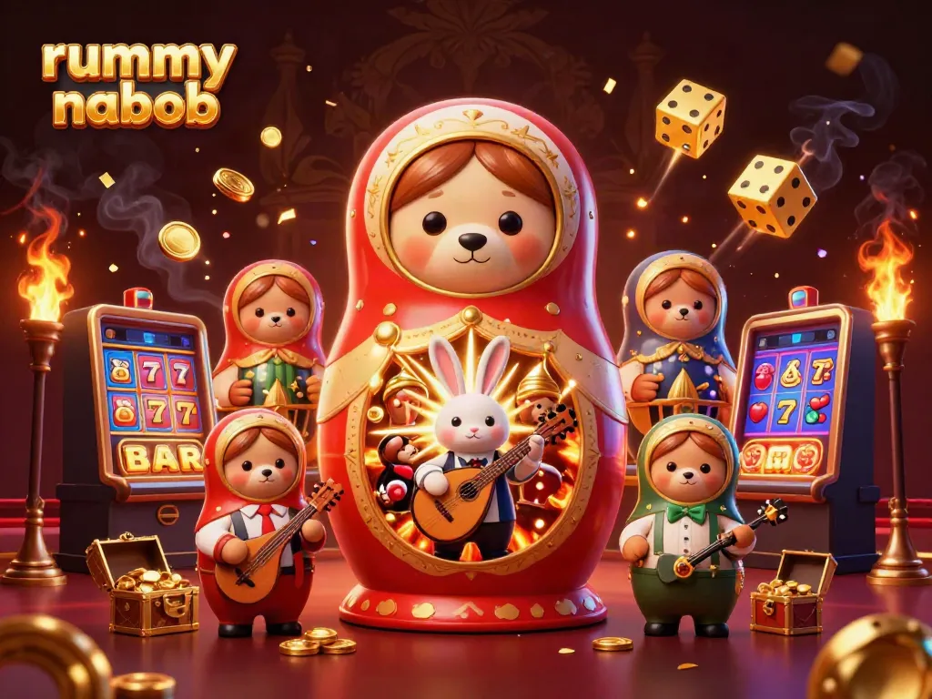 Menangkan permainan rummy nabob dengan strategi yang tepat berkat ilustrasi kartun tiga dimensi yang menarik.