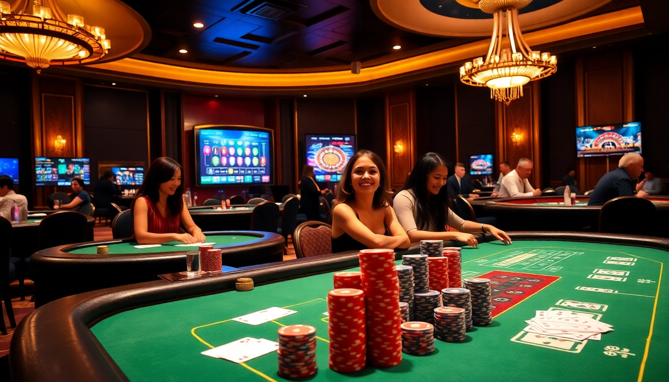 Experience thrilling gameplay at NK88 with immersive casino tables and vibrant action.