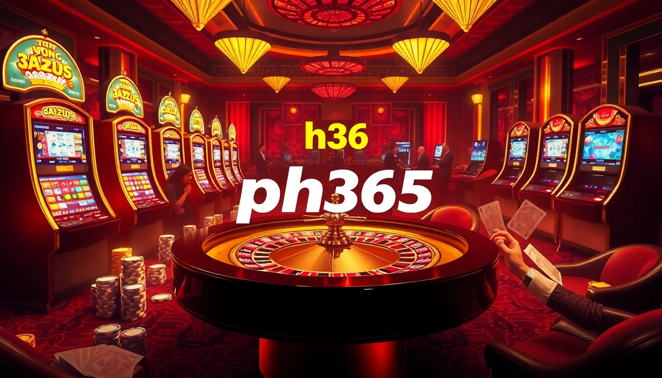 Experience thrilling gameplay at ph365 with exciting casino games and vibrant betting environments.