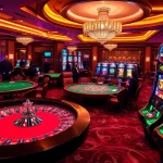 Experience the thrill of gaming at the Game Queen casino, featuring exciting slot machines and roulette tables.