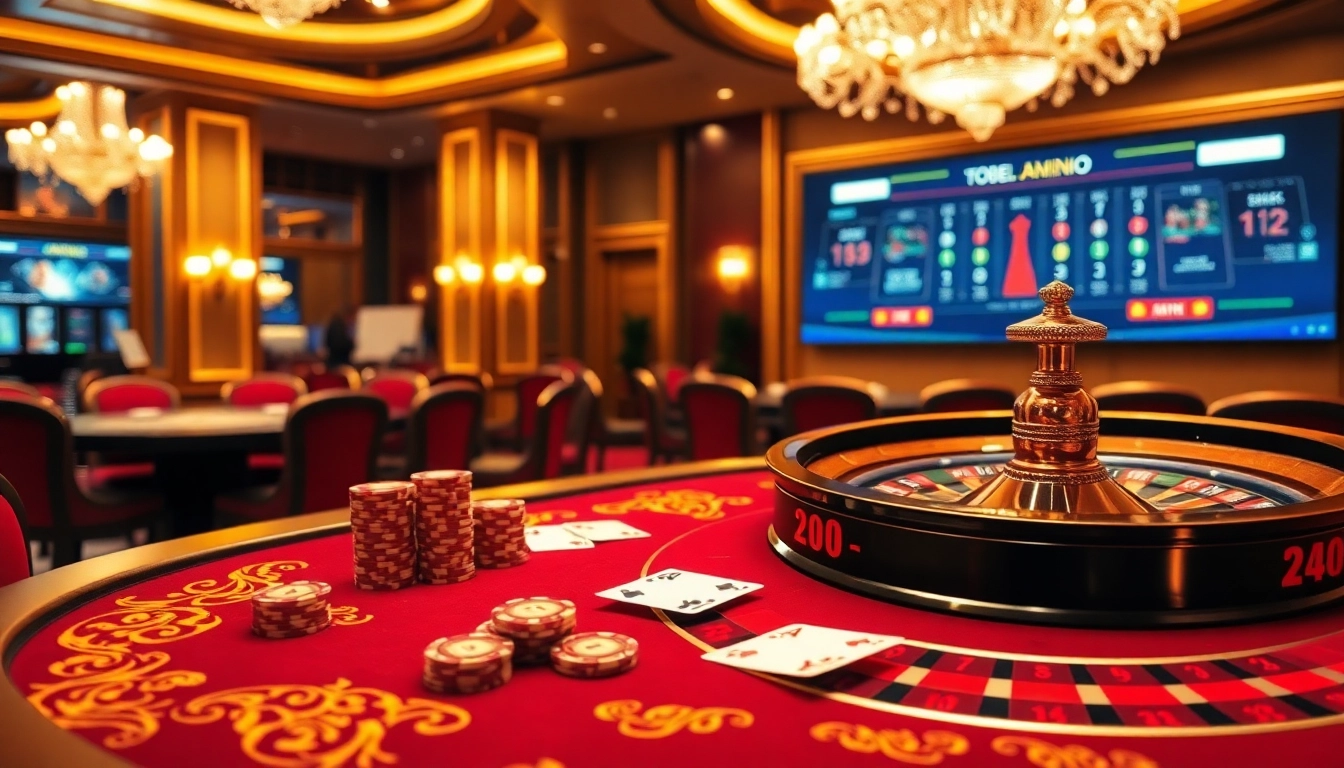 Togel china betting enthusiasts engaging with premium casino elements at a luxury gambling table.