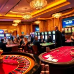 Thrilling moment at qh88 casino with players enjoying poker and roulette tables