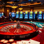 Experience the thrill of gambling at 6FF with an exciting casino scene filled with roulette and poker.