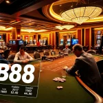 Experience the thrill of HB88 gambling with elegant tables, vibrant atmosphere, and strategic gameplay.