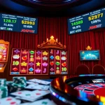 Rasakan kemenangan mendebarkan di Ratu123 dengan mesin slot yang warna-warni dan nuansa kasino.