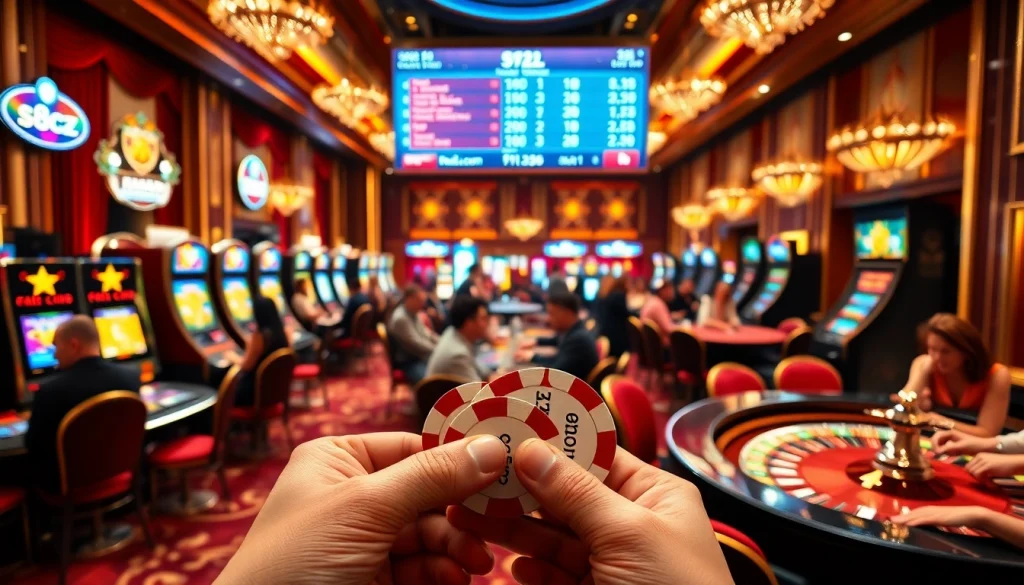 Experience thrilling wins at s8cz.com with vibrant poker chips and authentic casino excitement.