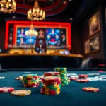 Menangkan taruhan di kasino SBOBET dengan chip berwarna-warni dan meja permainan yang menarik.