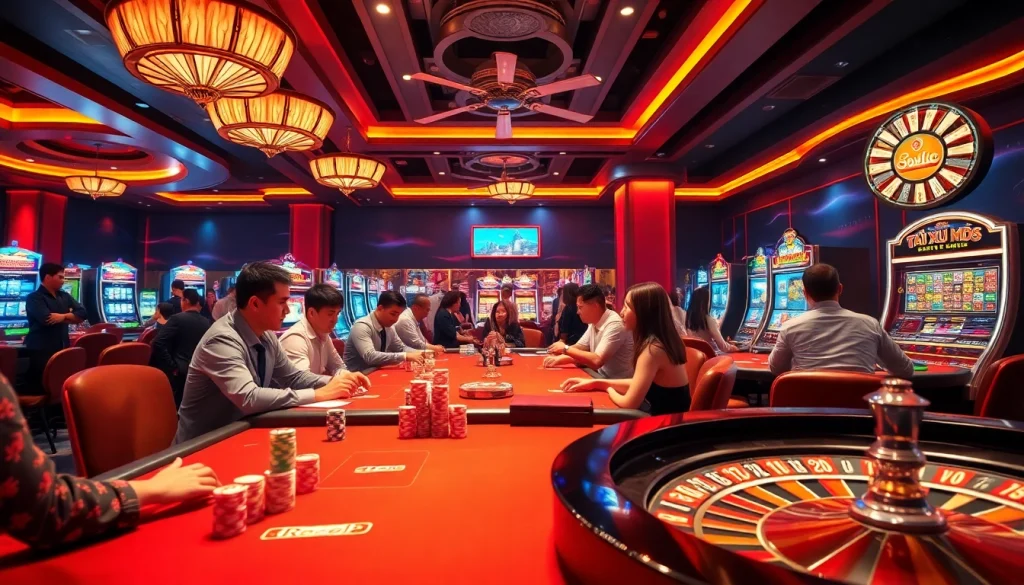 Experience the thrill of betting at https://taixiumd5.fan/ with vibrant casino games and professional environments.