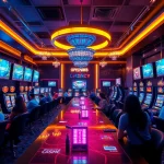 Experience the excitement of OPEN88COM's online casino with modern gaming and vibrant atmosphere.