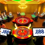 Players enjoying diverse games at the luxurious casino, showcasing https://j88.gives/ exciting betting experiences.