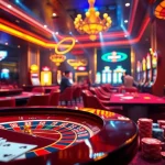 Xổ số hôm nay showcased in an exciting casino scene with vibrant tables and players.