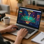 Engaging in online gameplay through https://ymm88.cyou/ with a cozy home setup
