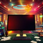 Engage in thrilling online gambling experiences at https://lodetructuyen.co/ with vibrant casino visuals showing games and betting action.