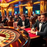 Experience the thrill of gaming at dh88 with a vibrant casino scene filled with excitement and luxury.