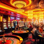 Play at a lively casino table scene featuring exhilarating games associated with juragan77.