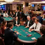 Experience thrilling gameplay at sc88.com with players competing at upscale casino tables.