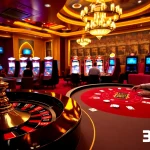 Experience the thrill of live gambling at 3Dbet with vibrant casino visuals and high-stakes games.