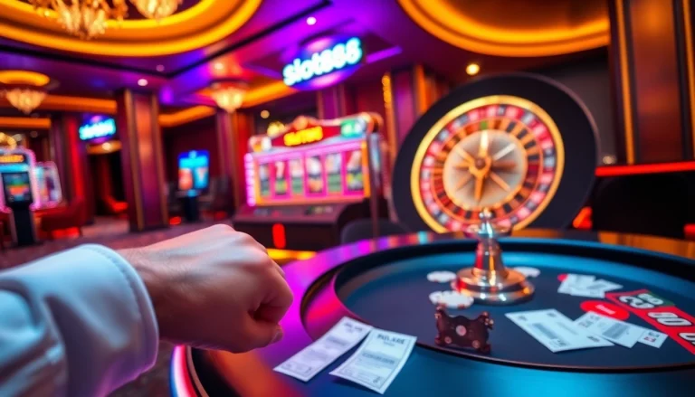 Experience the excitement of winning big with slot888 at a vibrant casino.