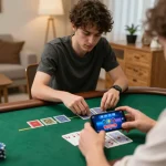 Experience winning strategies with blueskybuds in an immersive online poker game environment.