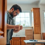 Enhance your space with Cabinet Refacing Saint Petersburg FL, showcasing expert craftsmanship in a bright kitchen setting.