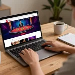 Player engaging with online gambling platform urbanchandy, focusing on strategy and gameplay.