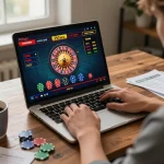 Engaging gameplay on PhTaya's online casino with a user strategically placing bets on roulette.