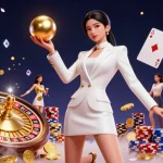 Experience thrilling action at ONE88 with a stunning roulette scene featuring grand gaming elements.