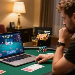Experience the thrill of LGOGOAL with intense online poker gameplay and strategic moments