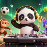 Experience FUN88 with exciting 3D characters enjoying dynamic gambling action surrounded by colorful gaming elements.