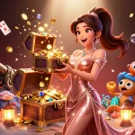 Join the exciting adventure of mega888 original as players dive into online casino gaming with vibrant treasures overflowing.