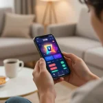 Engaging user placing bets on the SC88 app from a cozy home setting