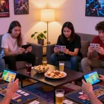 Players enjoying Zowin games online, showcasing competitive card gaming atmosphere.