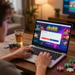 Engaging home gaming scene at dn88 showcasing exciting online casino experience.