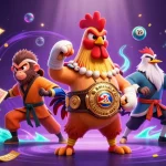 Experience winning strategies at NEW88 with vibrant characters and dynamic casino elements.