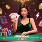 Engage in strategic gambling with zt9398, featuring a poker scene lit elegantly with chip stacks and crypto elements.