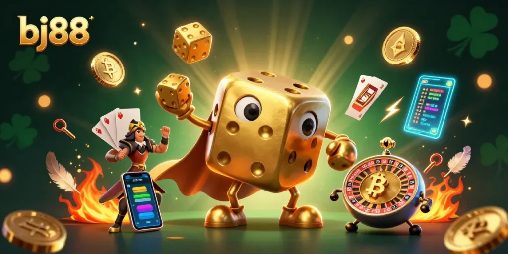 Engage in thrilling battles with BJ88, the premier cockfighting platform, amidst dazzling 3D graphics.