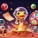 Engage with SC88's vibrant casino adventure featuring a Martian gecko discovering gold.